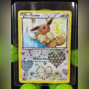 Eevee Holographic Pokémon Legendary Treasures